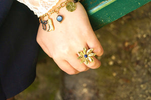 Blue Bow Cowboy Vibes - Bracelet