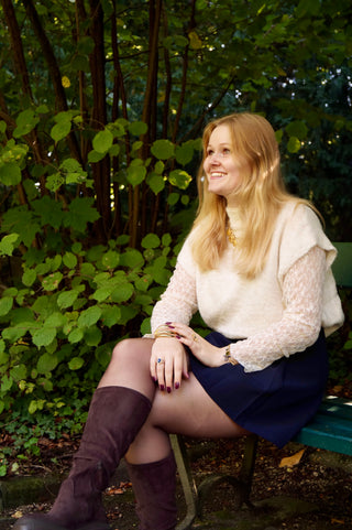 Triple Wavy Bangle - Bracelet