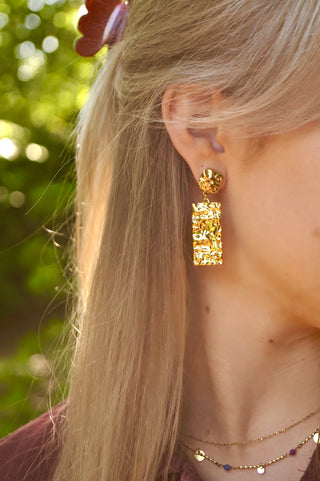 Julia Rectangular - Earrings