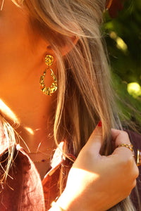 Eleanor Ovals - Earrings