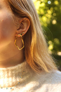 Big Oval - Earrings