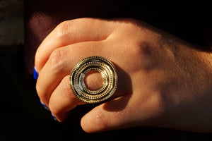 Big Dotted Circle - Ring