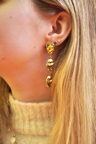 Golden Drops - Earrings