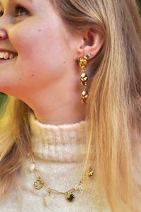 Golden Drops - Earrings