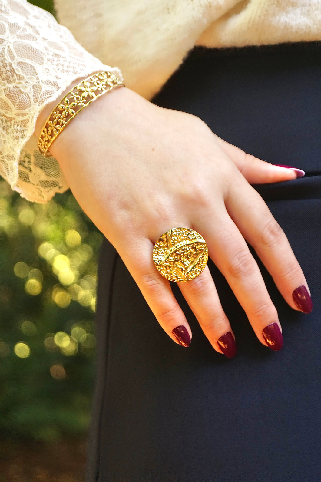 Big Medaillon - Ring