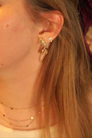 Diamond Snake - Earrings