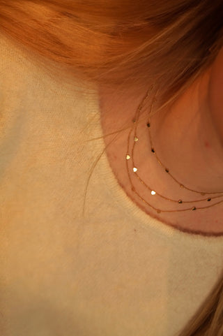 3-in-1 Hearts - Necklace