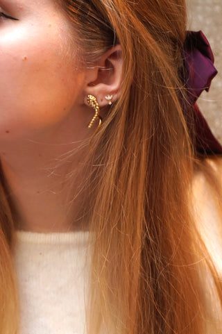 Diamond Snake - Earrings