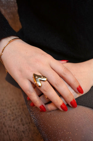 Pearly Heart - Ring