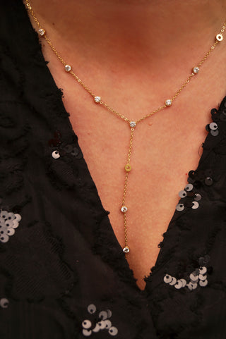 Diamond Y - Necklace