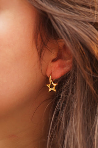 Starry Hoops - Earrings