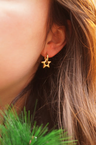 Starry Hoops - Earrings
