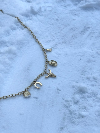 The Cowboy Charms - Necklace