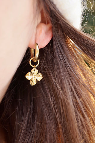 Winter Flower - Earrings