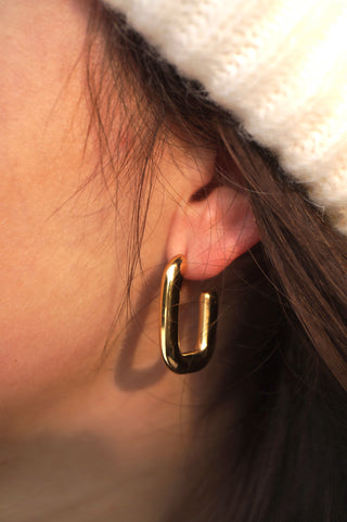 Half Hoop - Earrings