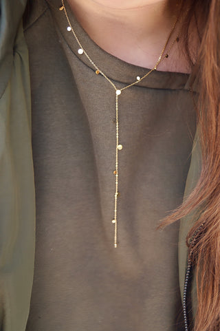 Bollie Waterfall Y - Necklace