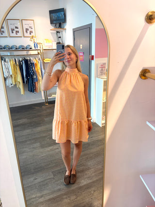 Yellow & Pink Vichy - Dress