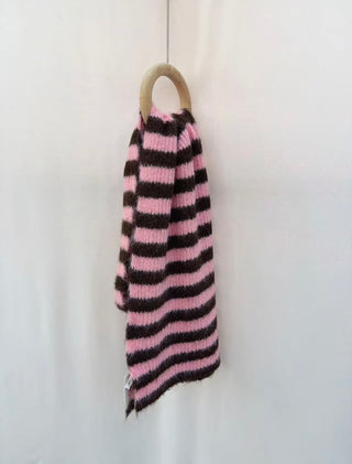 Pink & Brown Billie - Scarf