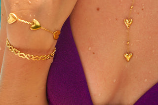 Small Hearts Bangle - Bracelet