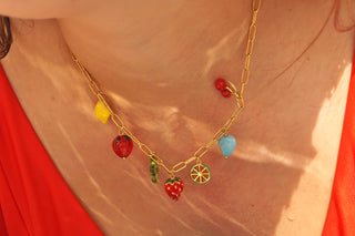 Funky Fruity Charms - Necklace