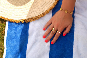 Double Chunky Circles  - Ring