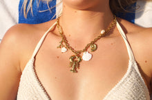 Load image into Gallery viewer, Big Lobster White Shell Charms - Necklace
