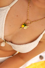 Load image into Gallery viewer, Yellow Heart Charms Chain - Necklace
