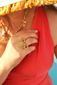 Big Pearly Bow - Ring