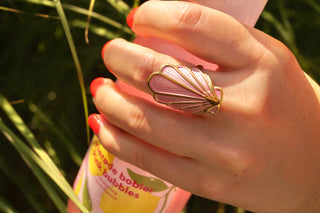 Pink Ariëlle Shell - Ring