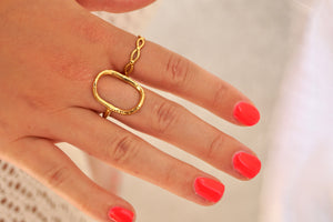 Multi Mini Ovals - Ring
