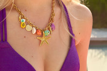 Load image into Gallery viewer, Starfish Pineapple Colorful Charms - Necklace
