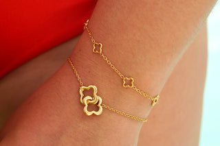 Connected Clovers - Bracelet