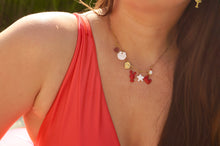 Load image into Gallery viewer, Red Mini Lobster &amp; Crab Charms - Necklace
