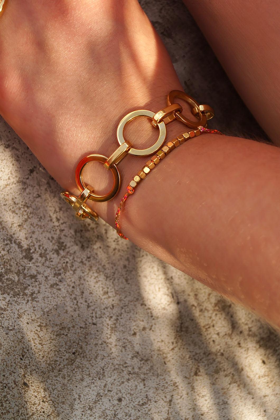 Big Circle Chain - Bracelet
