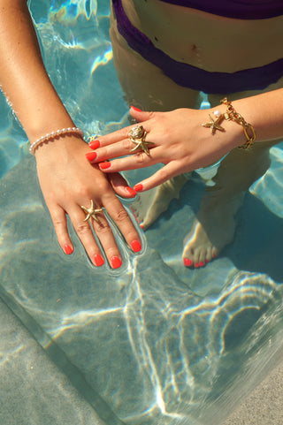 Dotted Starfish - Ring