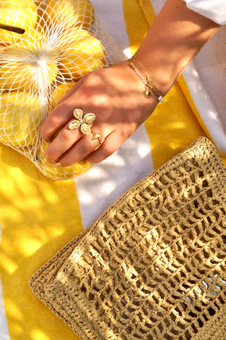 White Sunny Pearls & Stones - Bracelet