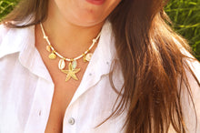 Load image into Gallery viewer, White Seashells Cord - Necklace
