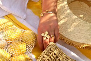Pearlie Flower - Ring