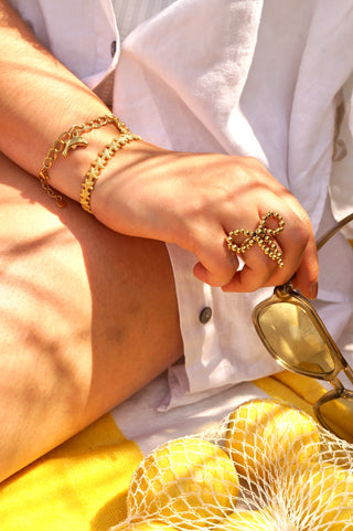 Big Pearly Bow - Ring