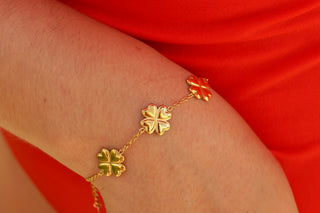 Chunky Clovers - Bracelet