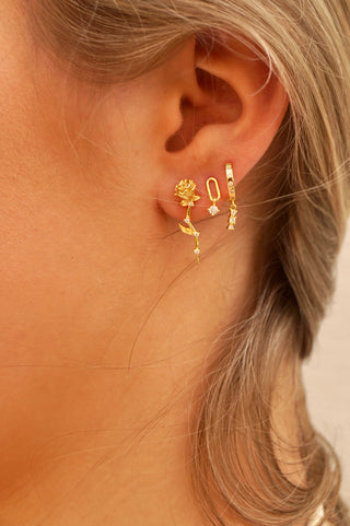 White Cute Flore - Earring(s)