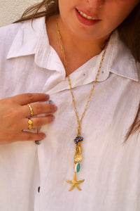Multi Cute Shells - Ring