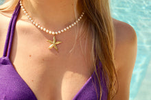 Load image into Gallery viewer, Pearly Starfish - Necklace
