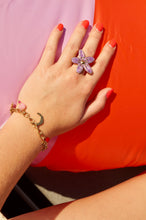 Load image into Gallery viewer, Pink Stone Amour Charms - Bracelet
