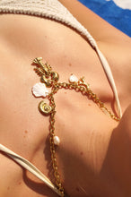 Load image into Gallery viewer, Big Lobster White Shell Charms - Necklace

