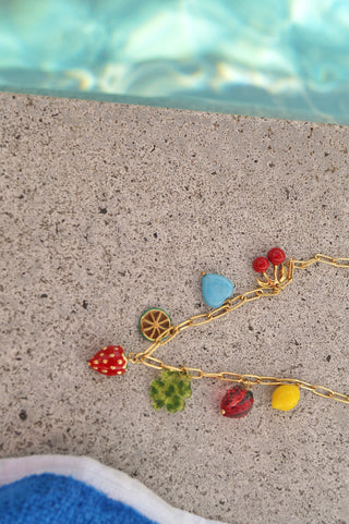 Funky Fruity Charms - Necklace