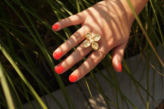Pearlie Flower - Ring