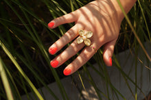 Load image into Gallery viewer, Multi Pink Clovers - Ring
