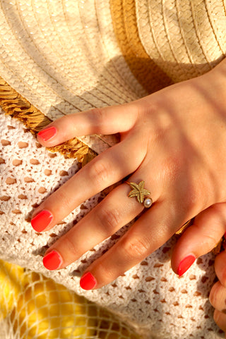 Starfish Pearl - Ring