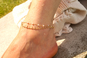 Double Pearlie (2 in 1) - Ankle Bracelet